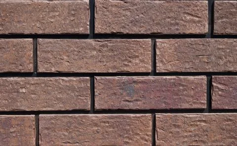 Interior brick wall tint bleached vintage style abstract background texture Stock Photos