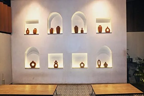 The interior building Stock Photos