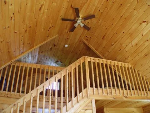 Interior cabin view Stock Photos