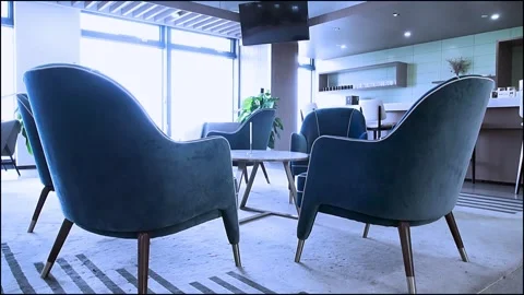 Interior of a cafe  Video stock 304588442