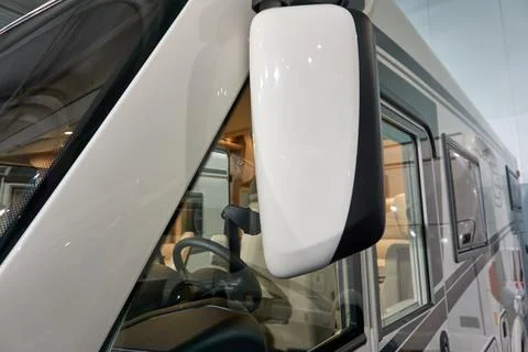 Interior of a camper van Stock Photos