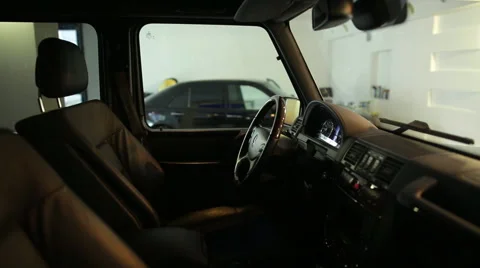 Interior of the car Stock Footage 56023869