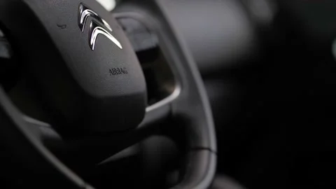 Interior of the car at night Stock Footage 158717971