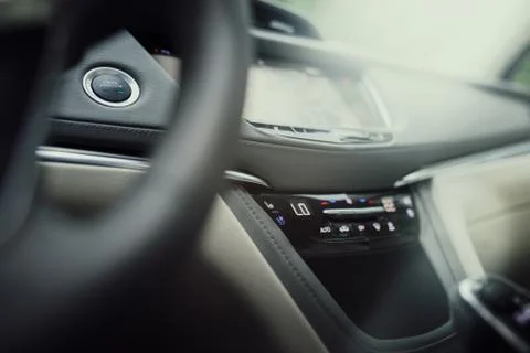 Interior of a car Stock Photos