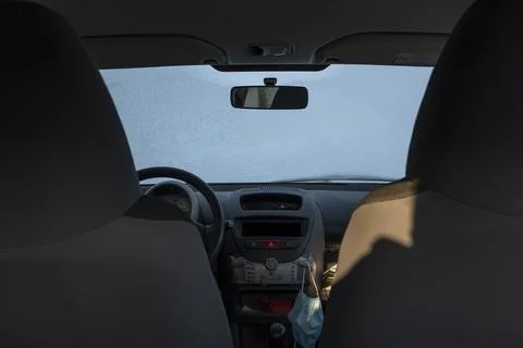 Interior of a car Stock Photos