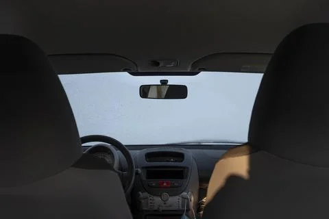 Interior of a car Stock Photos