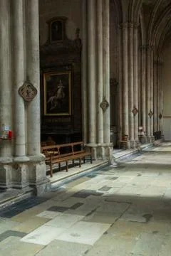 Interior cathedral Stock Photos