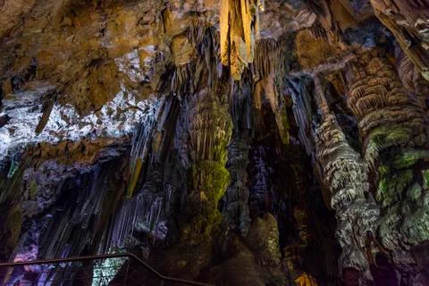 The interior of the cave of St. Michaels Stock Photos