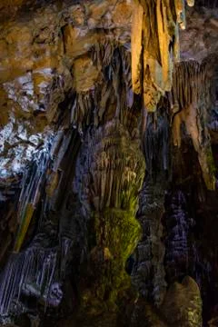 The interior of the cave of St. Michaels Stock Photos