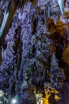 The interior of the cave of St. Michaels Stock Photos