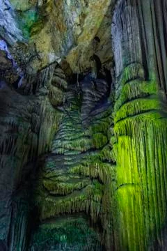 The interior of the cave of St. Michaels Stock Photos