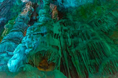 The interior of the cave of St. Michaels Stock Photos