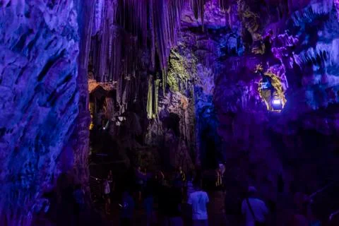 The interior of the cave of St. Michaels Stock Photos