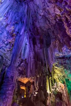 The interior of the cave of St. Michaels Stock Photos