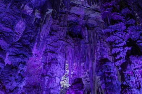 The interior of the cave of St. Michaels Stock Photos