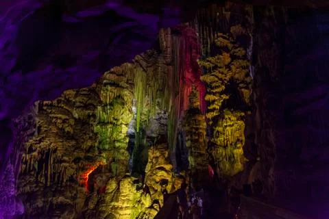 The interior of the cave of St. Michaels Stock Photos