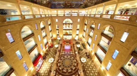 The interior of  the Central Children Store, top view. Stock Footage 66051640