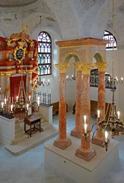 Interior chancel Stock Photos