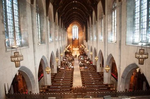 Interior of Church Stock Photos