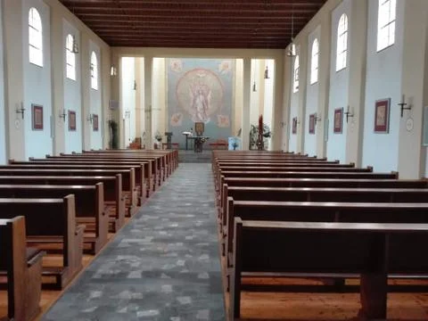 Interior of a Church Stock Photos