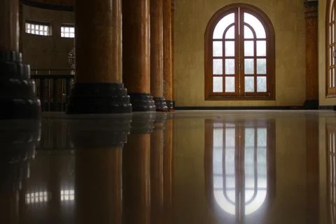 Interior of church Stock Photos