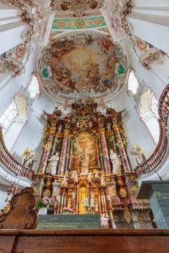 Interior of the Church Stock Photos