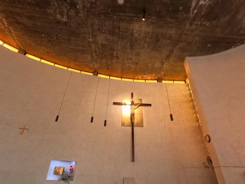 Interior church Stock-Fotos