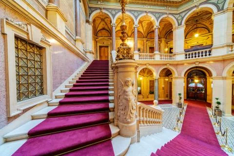 Interior of classic building Stock Photos