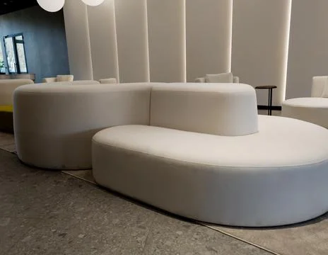 Interior with comfortable sofa Stock Photos