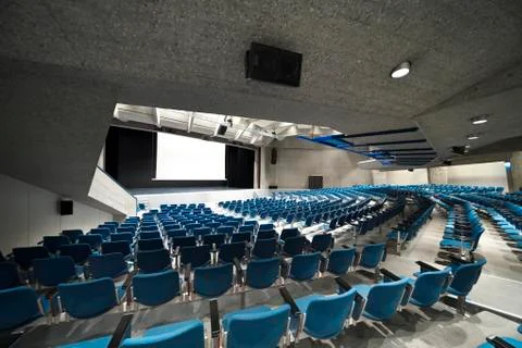 Interior of a conference hall Stock Photos