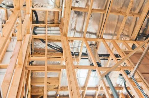 Interior of  construction  home Photos