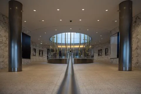 Interior of a contemporary building Stock Photos