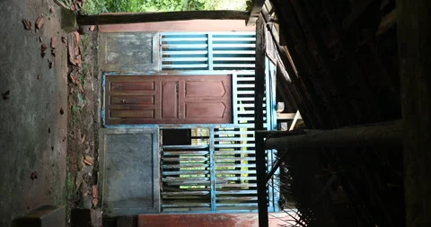 Interior of Contemporary Rural Home India vertical Stock Footage 320290953