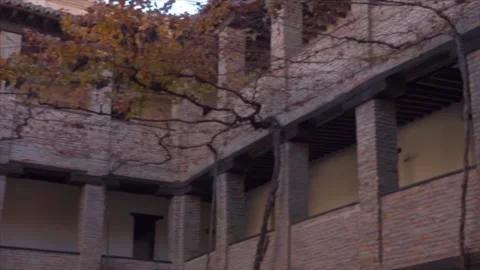 Interior of Corral del Carbón in Granada, Spain Stock Footage 247376806