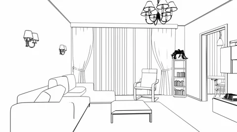 Interior creation Stock Footage 5299570