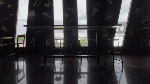 Interior in Dark Stock Footage 306139431