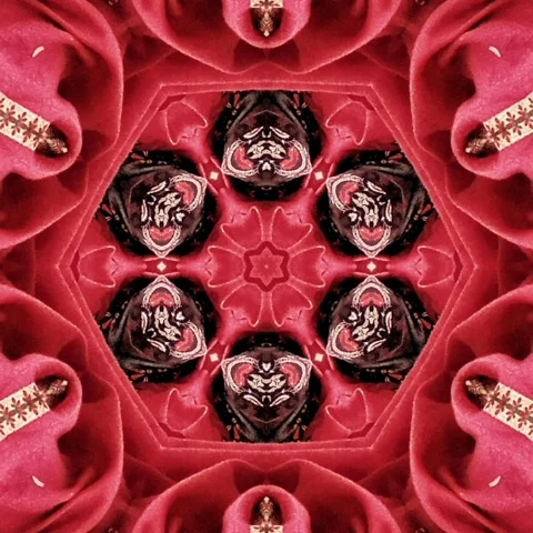 Interior decoration idea. Abstract pattern for the any fashion background Stock Footage 275327153