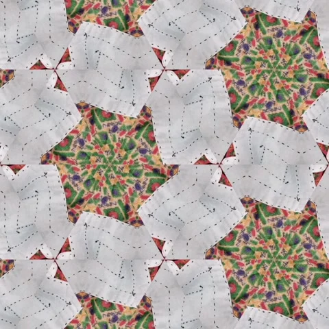 Interior decoration idea. Abstract pattern for the any fashion background Stock Footage 275327173