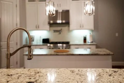 Interior design and kitchen architecture Stock Photos