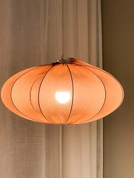 Interior design and lighting decor, elegant modern lamp as home decoration Stock Photos