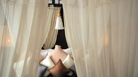 INTERIOR DESIGN BEDROOM Stock Footage 8861174