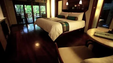 INTERIOR DESIGN BEDROOM Stock Footage 8861446