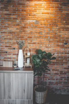 Interior design of a Happy Bones style, Coffee shop, cafe Cafe shop &amp; Restaur Stock Photos
