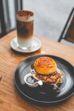 Interior design of a Happy Bones style, Coffee shop, cafe.. Foto stock