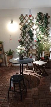 Interior design at an IKEA outlet in Bekasi Indonesia. Interior design of living Stock Photos