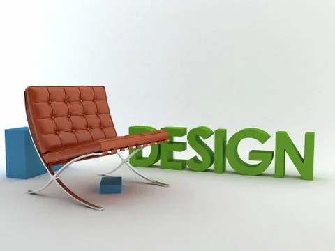 Interior design Stock Illustration