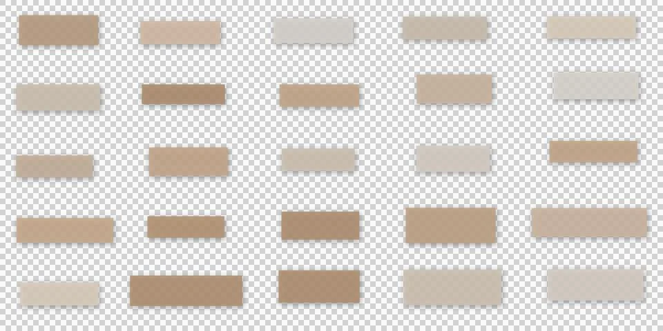 Interior design material samples and architectural finish swatches in neutr.. Stock Illustration
