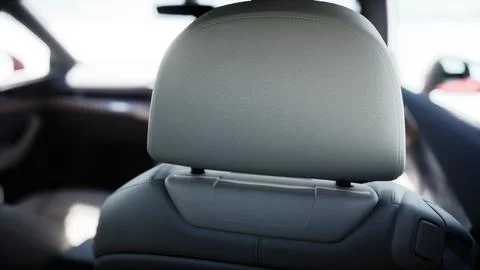 Interior Design of New Car Stock Illustration