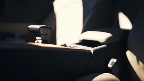 Interior Design of New Car Stockillustratie