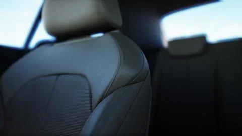 Interior Design of New Car Stockillustratie